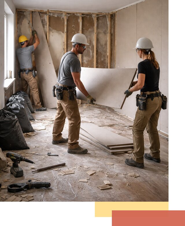 Демонтаж стеновых панелей в Краснотурьинске быстро и аккуратно