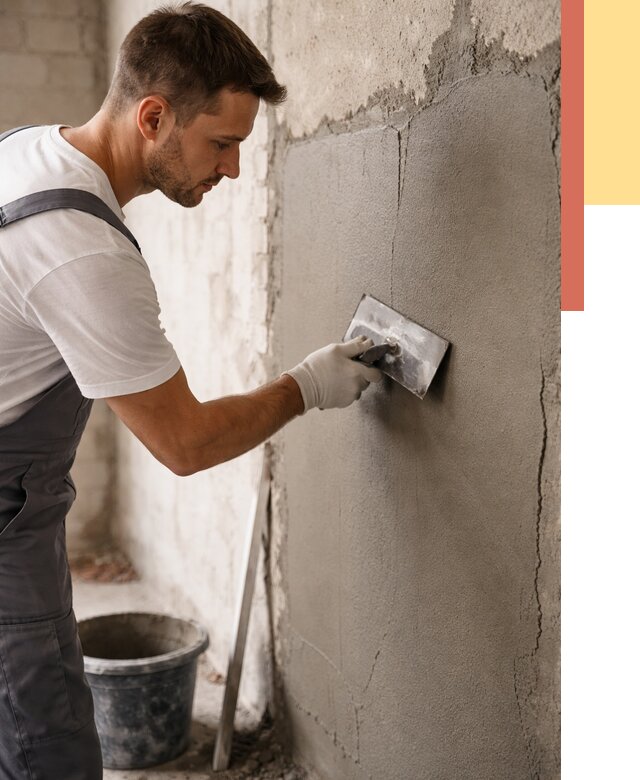 Штукатурка стен под плитку в Краснотурьинске от 4466 руб./м2 — выравнивание под плитку | ОТДЕЛОЧНИК-Кту