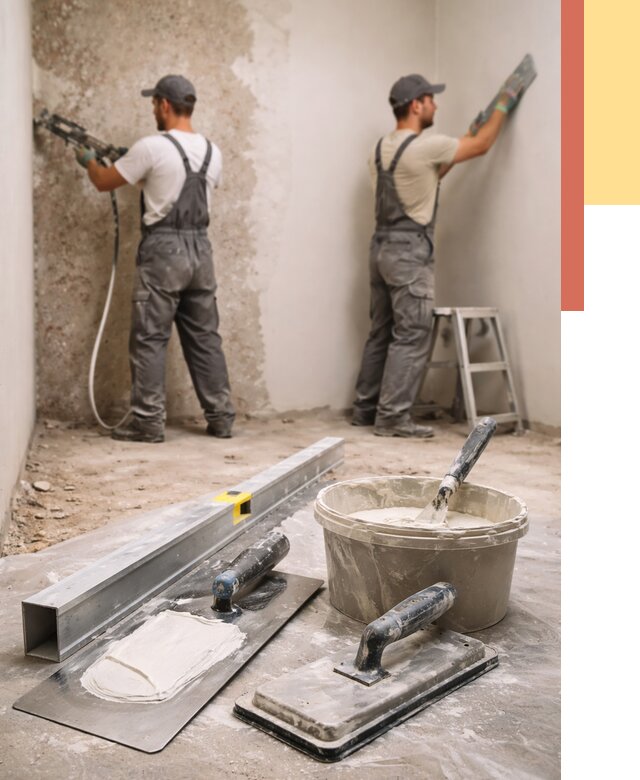 Штукатурка стен под обои в Краснотурьинске от 4785 руб./м2 — выравнивание под обои | ОТДЕЛОЧНИК-Кту