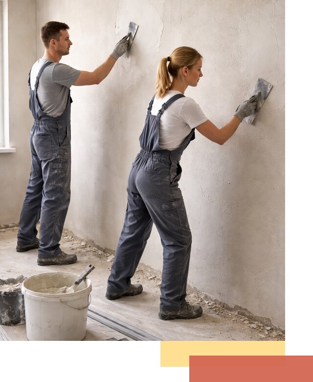 Штукатурка стен под обои в Краснотурьинске профессионально и быстро