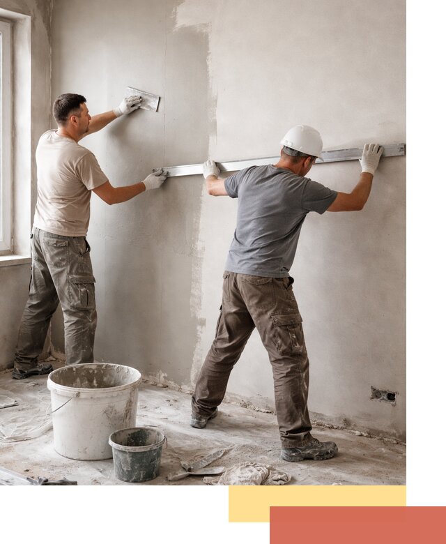 Штукатурка стен под покраску в Краснотурьинске качественно и быстро