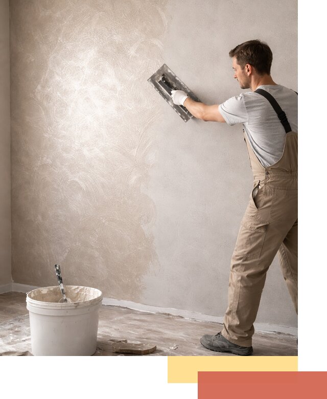 Декоративная штукатурка «Мокрый шелк» под ключ в Краснотурьинске