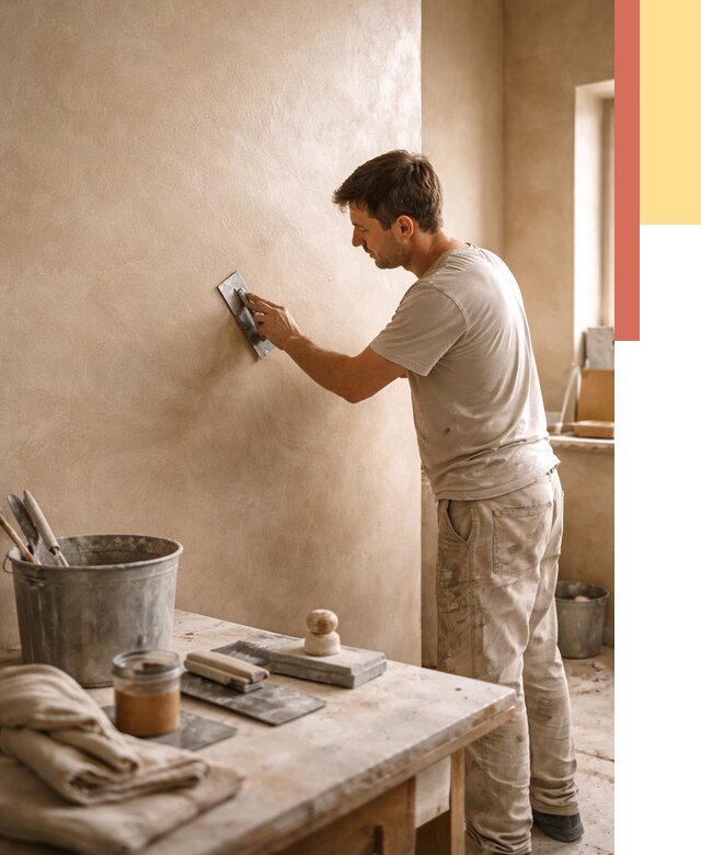 Марокканская штукатурка таделакт в Краснотурьинске под ключ от 4466 руб. | ОТДЕЛОЧНИК-Кту