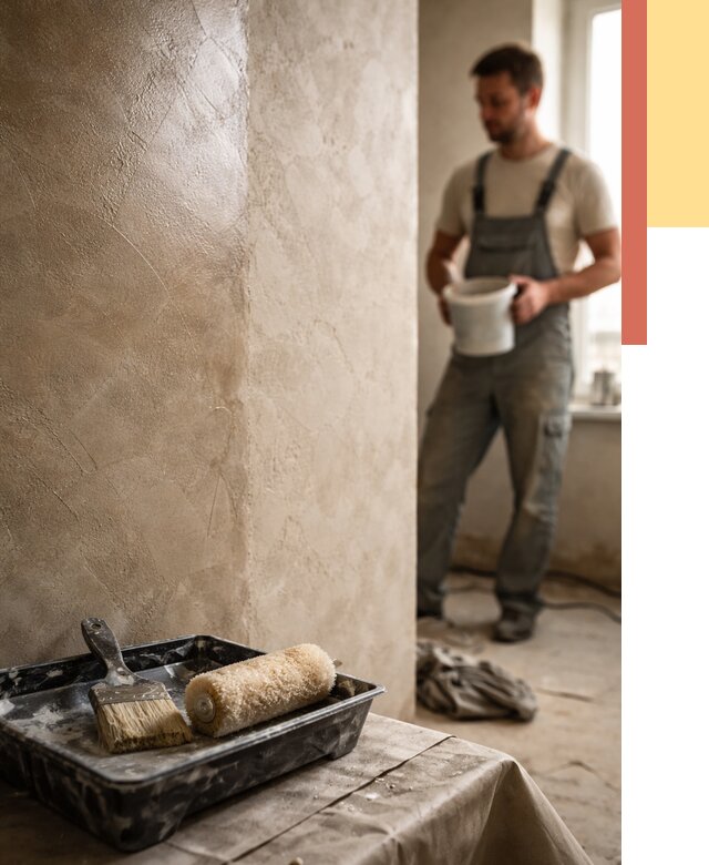 Нанесение воска на штукатурку в Краснотурьинске от 3722 руб. | Услуги ОТДЕЛОЧНИК-Кту