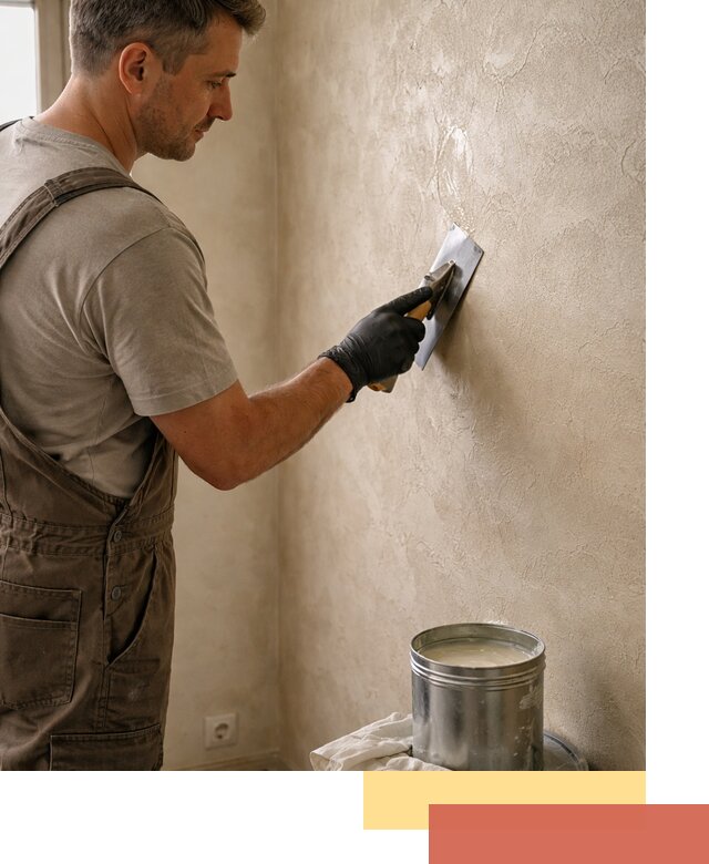 Нанесение воска на штукатурку в Краснотурьинске для защиты и блеска