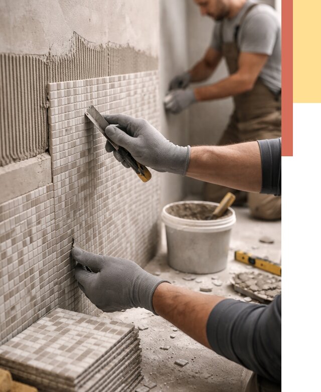 Облицовка стен мозаикой в Краснотурьинске от 3403 руб/м2 — укладка мозаики на стены | ОТДЕЛОЧНИК-Кту