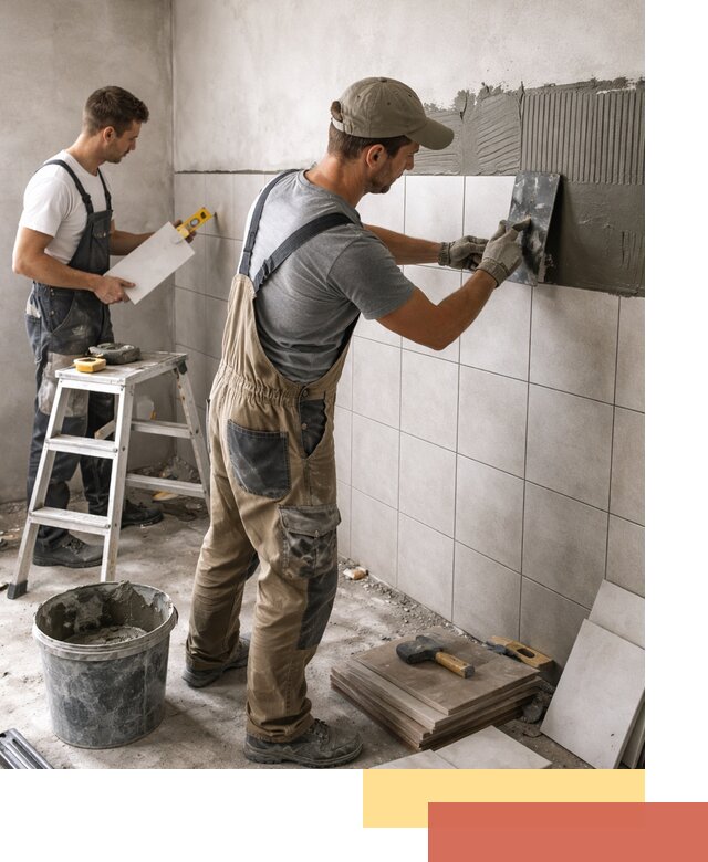 Укладка плитки на стены в Краснотурьинске профессионально и надежно