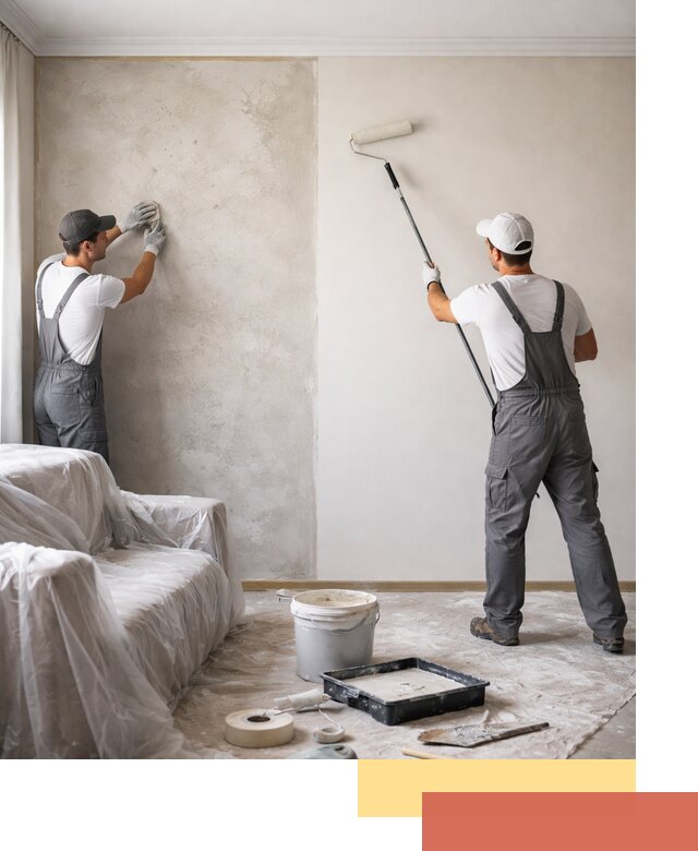 Покраска стен антивандальной краской в Краснотурьинске