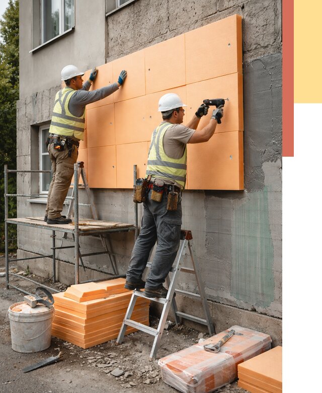 Утепление стен пеноплексом в Краснотурьинске от 1967 руб./м2 — быстро и недорого | ОТДЕЛОЧНИК-Кту