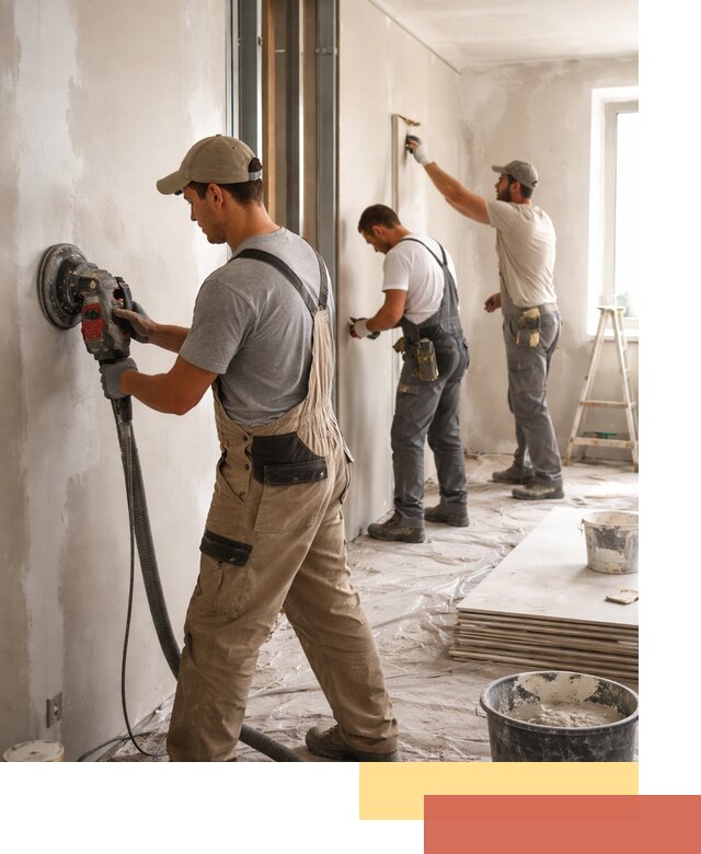 Профессиональная отделка стен в Краснотурьинске качественно и в срок