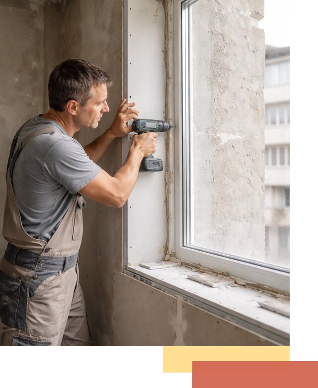 Монтаж гипсокартонных откосов в Краснотурьинске под ключ