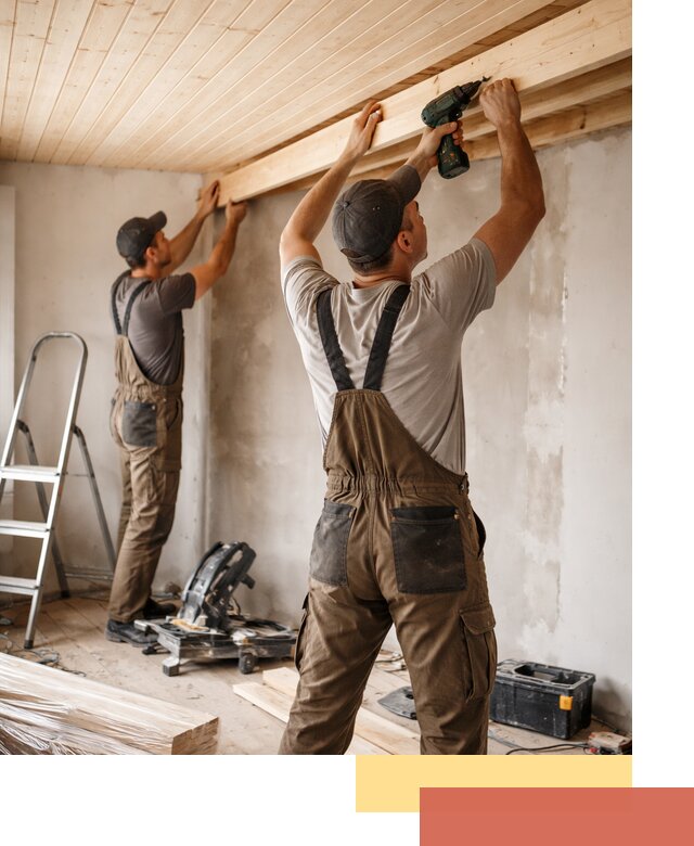 Монтаж потолка из вагонки в Краснотурьинске профессионально и аккуратно