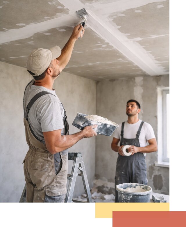 Обработка швов потолка ГКЛ в Краснотурьинске: качественная заделка и шпатлевка