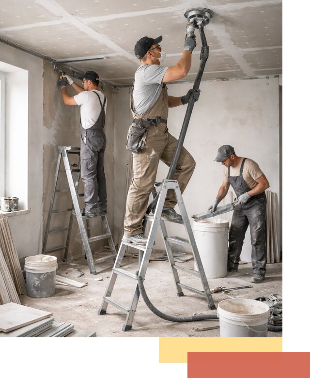 Ремонт потолка из гипсокартона в Краснотурьинске: быстрый и качественный монтаж