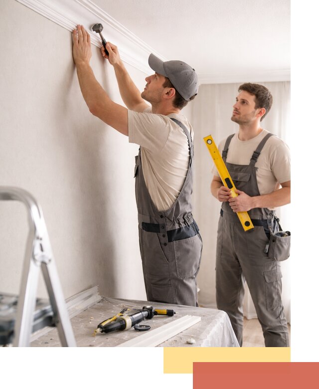 Монтаж потолочного плинтуса в Краснотурьинске качественно и быстро
