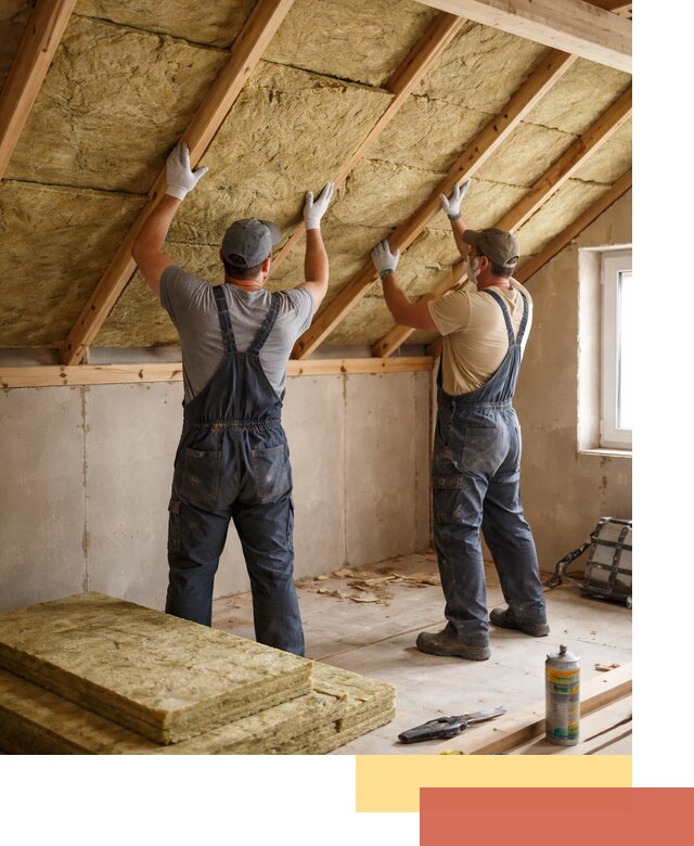 Утепление потолка минеральной ватой в Краснотурьинске